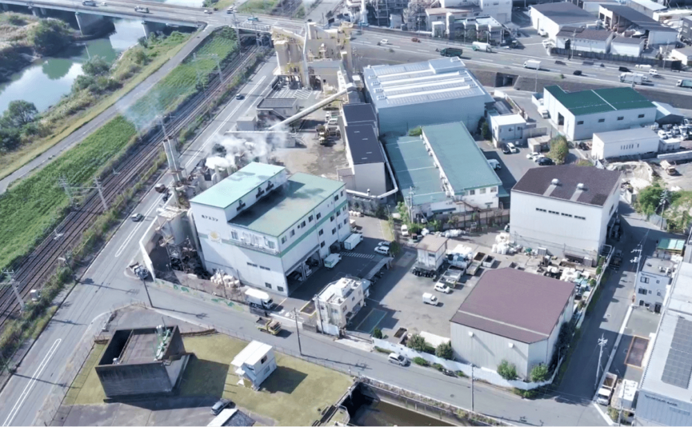 光アスコン株式会社航空写真