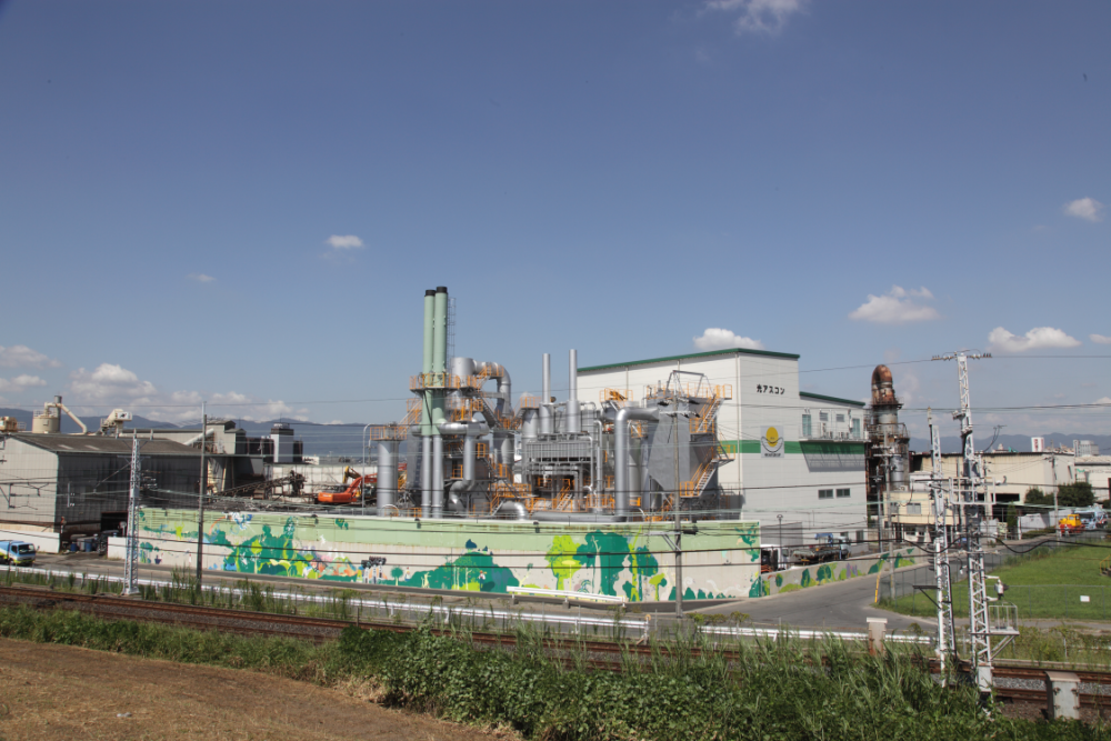 光アスコン株式会社工場全景